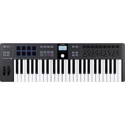 Arturia ARTURIA MIDI-клавиатура Контроллер KeyLab Essential 49 mk3 BK