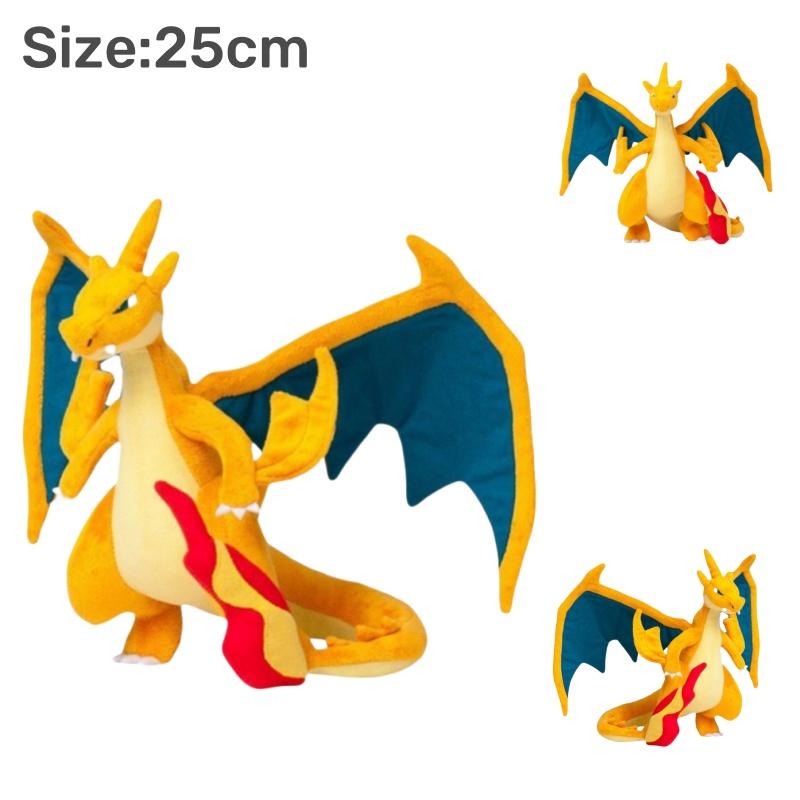 Legendary Pokemon Plush Toy Charizard Greninja Lucario Rayquaza Koraidon Goodra Lycanroc Zeraora Kyogre Anime Stuffed Plush Gift