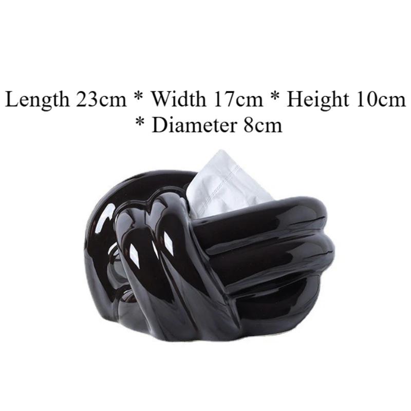 Коробки для хранения фарфоровых салфеток Органайзер для салфеток для офиса Коробка для салфеток Многофункциональный держатель для салфеток Гардеробные Элегантные коробки Кухня