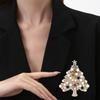 Рождественская елка Брошь для женщин Всесезонная Универсальная Сплав Брошь-булавка Аксессуары для одежды Сумки Шарфа Рождественская Брошь