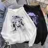 Gothic Y2k Japanese Anime Manga Kawaii Retro Hoodies Men/Women Sleeve Sweatshirt Killua Zoldyck Hoddie For Teens