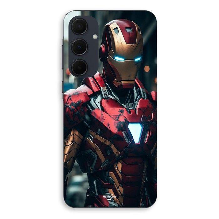 Coque Pour Samsung galaxy A35 Iron Man combat Maniacase