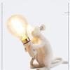 Modern Resin Animal Rat Night Lights Nordic Small Mini Mouse Cute LED Table Lamps Home Decor Desk Lamp Bedside Lighting Fixtures