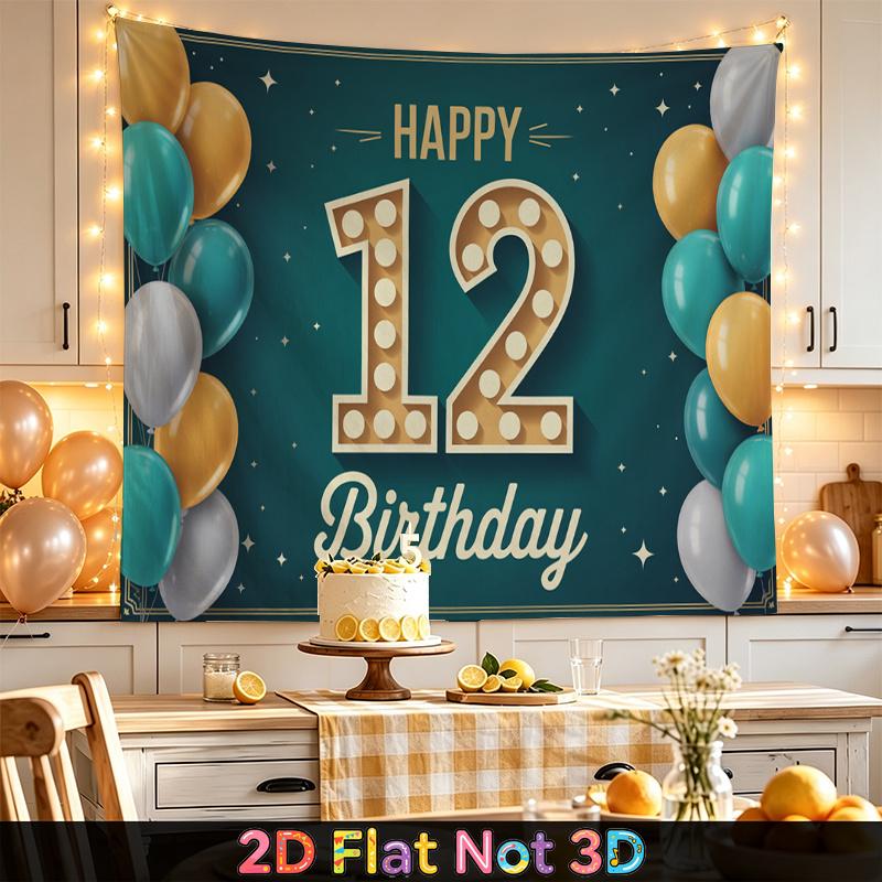 1pc Balloon Party Backdrop - Wall Hanging Decor