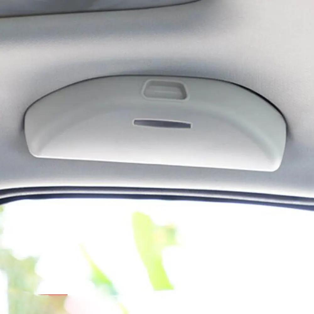 Car Glasses Case for Volkswagen VW Polo 9N3 Golf 4 Mk4 Jetta Touran Bora Seat Leon T4 Toledo Sunglasses Holder Storage Box