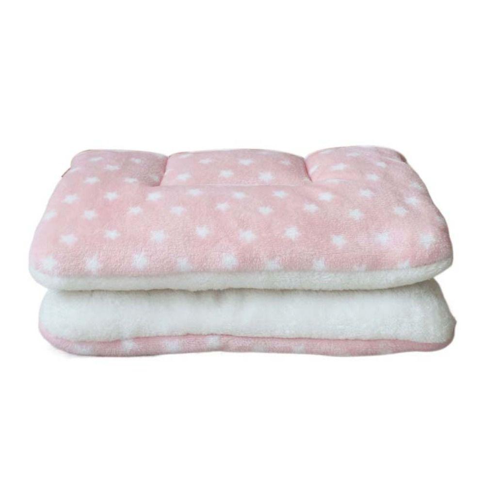 Soft Flannel Pet Mat Flannel Dog Blanket Mat Cat Cover Blanket Dog Thicken Sleeping Mat  Winter
