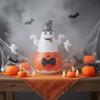 PVC Material Inflatable Pumpkin LED Light Inflatable Witch Hat  Holiday Decoration