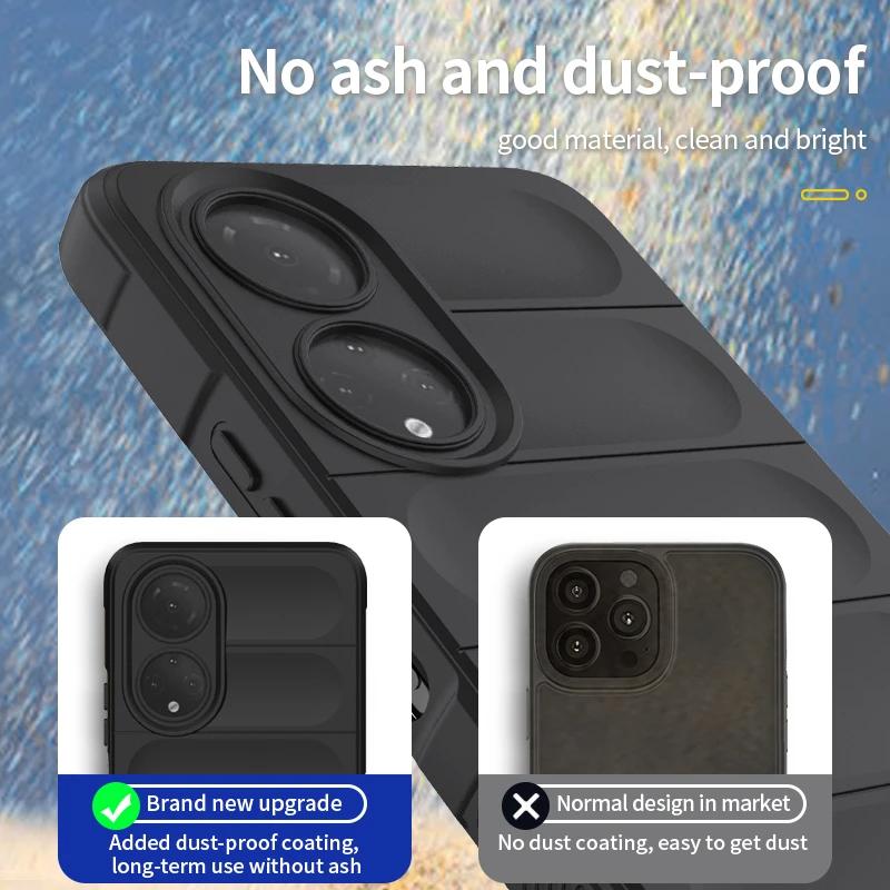 Чехол для Huawei Honor Play 30 Plus 5g задняя крышка чехол противоударный бронированный чехол для телефона жидкий силикон анти-падение Funda Coque