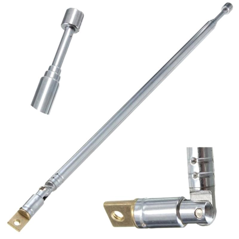 Замена 60 см антенны Fm радио портативная 6 секций ТВ антенна для радио ТВ