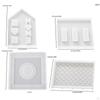 Xmas House Silicone Model Resin Crafts Christmas Soap Candle