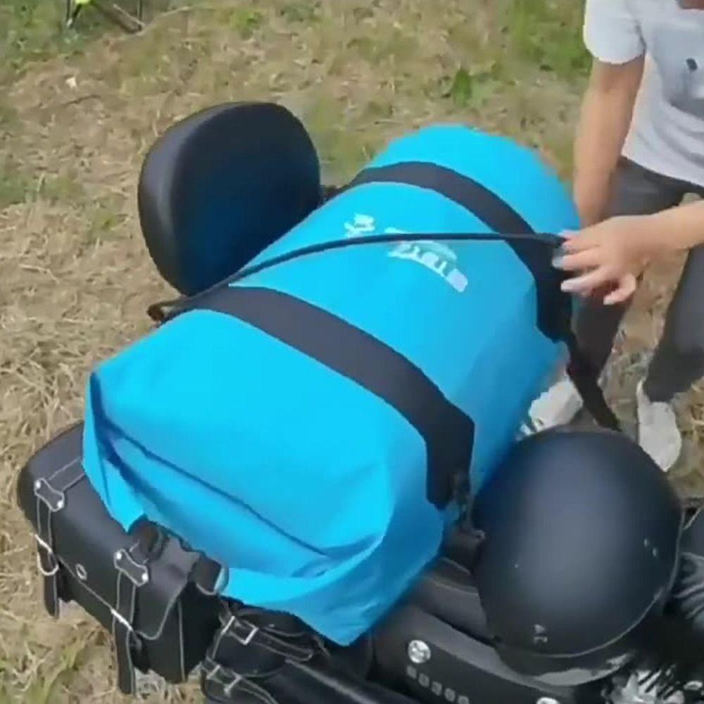 Waterproof Bicycle Rear Seat Bag 40L Capacity Bike Carrier Bag Durable Travel Bag Adventure Riding