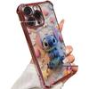 Силиконовый чехол Stitch для Apple iPhone 14-17, Полное покрытие 123xsm Защита, Совместим с 15/14 Pro Max