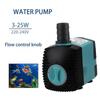 Погружной водяной насос Аквариумный насос Вилка EU/US Энергосберегающий Ультра-тихий Фильтр Пруд для рыбы Аквариум Фонтан 3/10/25 Вт