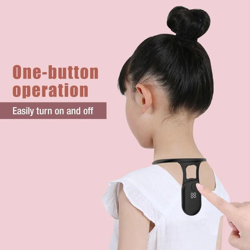 Intelligent Smart Posture Corrector Prevent Hunchback Neck Hump Corrector Working