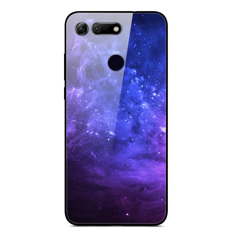 Для Huawei Honor View 20 Чехол Honor 20 Закаленное Стекло Космический Чехол Стеклянная Задняя Панель для Huawei Honor 20 lite Honor20 Pro View 20
