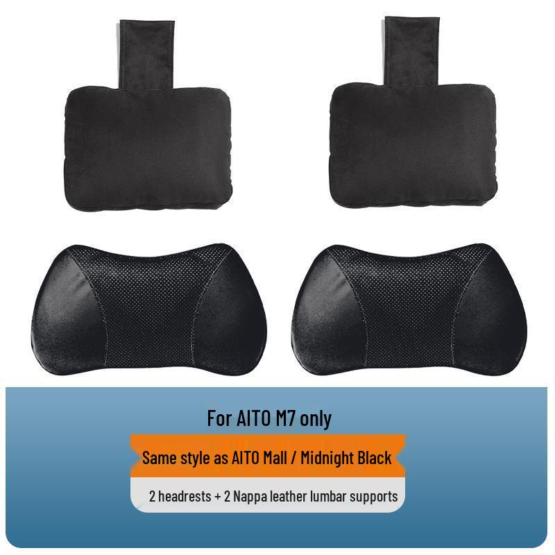 Wenjie M7 Memory Foam Lumbar Support Cushion - 2024 New Automotive Interior Accessory
