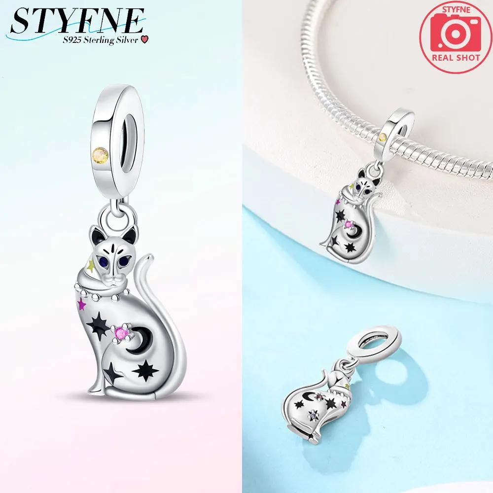 925 Silver Cats Puppies Rabbits Meerkats Charm Bead Pandent Fit Original Bracelet Necklace DIY Women Jewelry