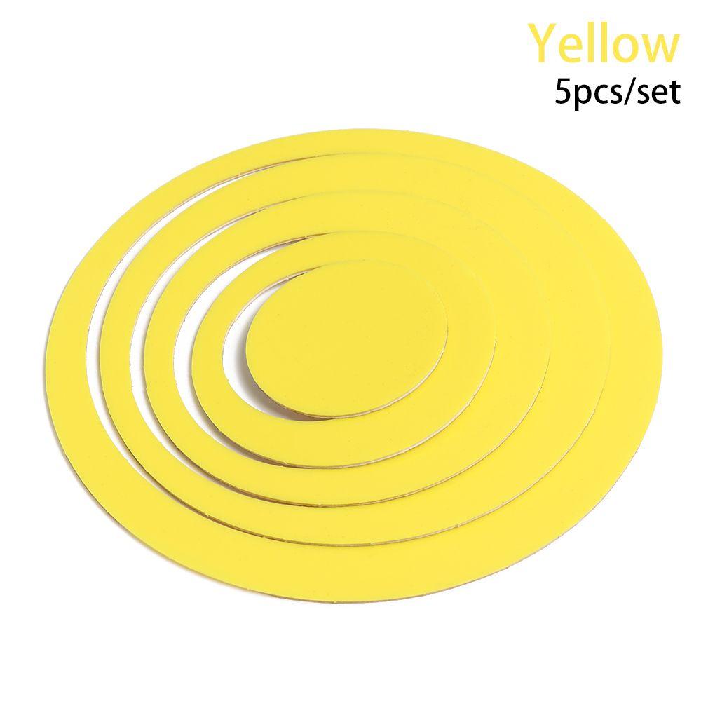 5PCS/Set Removable Wall Art Home Decor Wall Stickers Round Decals Mural 3D Circles