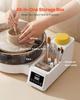 Pottery Wheel for Adults, 36 and 28 cm Turntables, 450W Electric Table Top Pottery Wheel with Foot Pedal, 30-300 RPM Adjustable Speed, Detachable