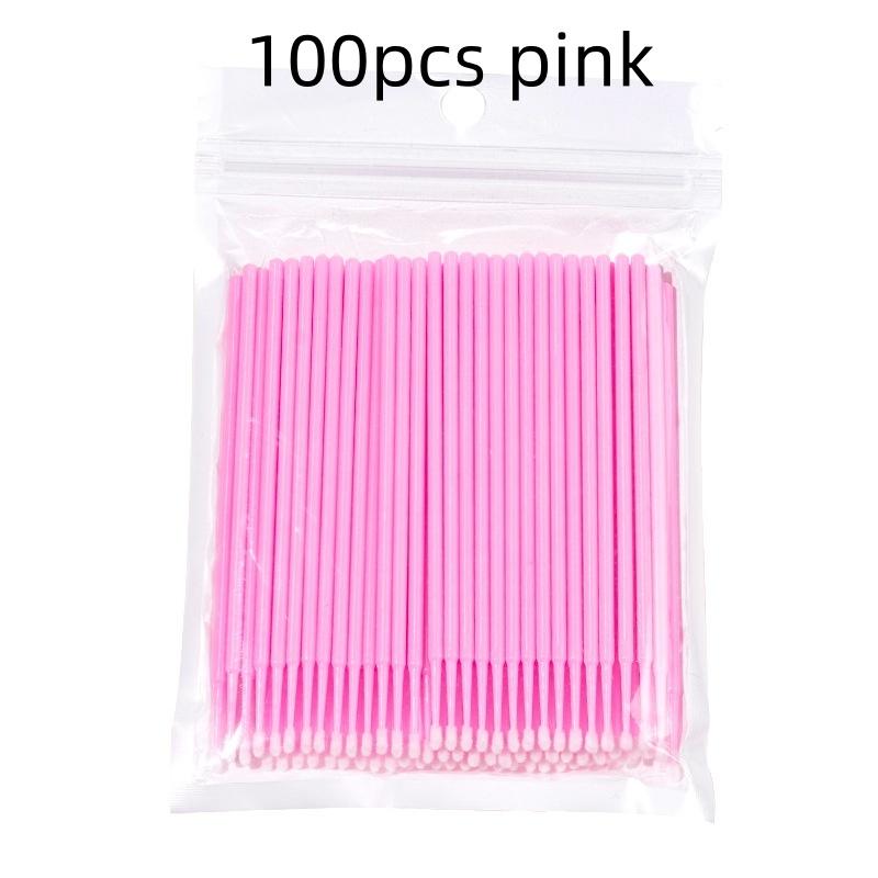 Cotton Swab Makeup False Eyelashes Individual Lashes Mascara Applicators Brush Lash Extension Clean Remover Tools