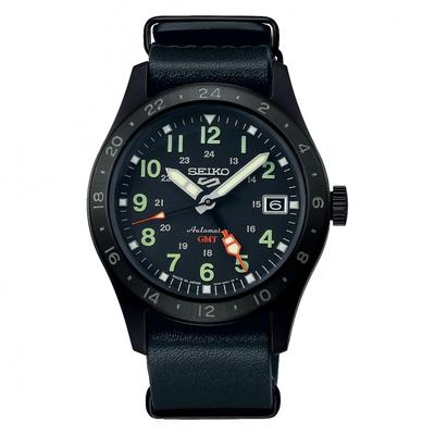 [Часы Seiko] Часы Five Sports 5 Sports Field GMT "Спортивный стиль" SBSC013 мужские черные