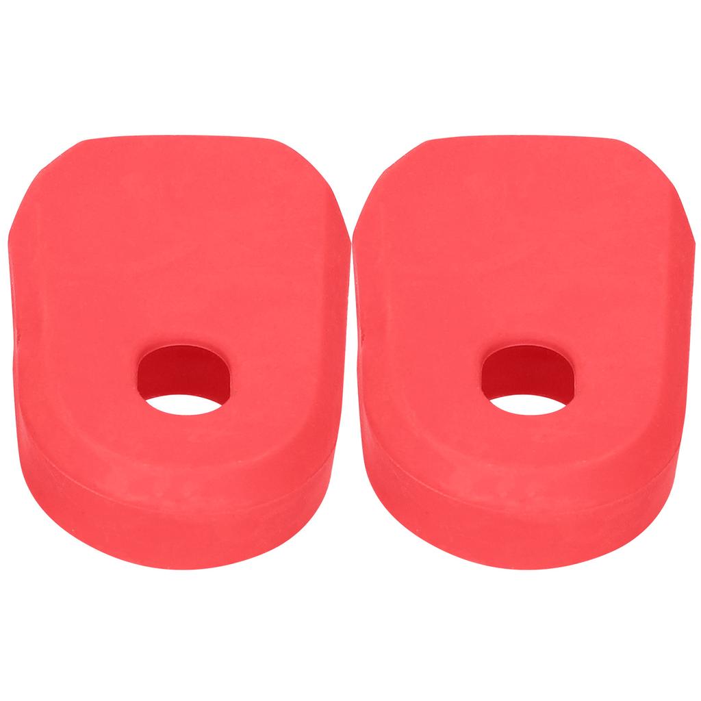 2pcs Silicone Mountain Bike Crank Cover Road Folding Crankset Protective Case