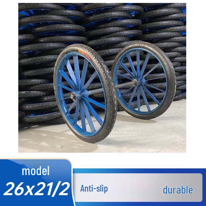 Linuoni Solid Rubber Cart Wheel