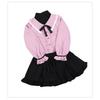 Hatsune Miku Vampire Cosplay Dress Full Set VOCALOID Anime Halloween Costume Role Play