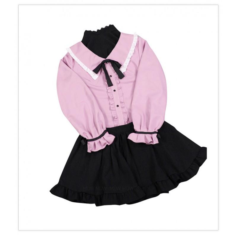 Hatsune Miku Vampire Cosplay Dress Full Set VOCALOID Anime Halloween Costume Role Play