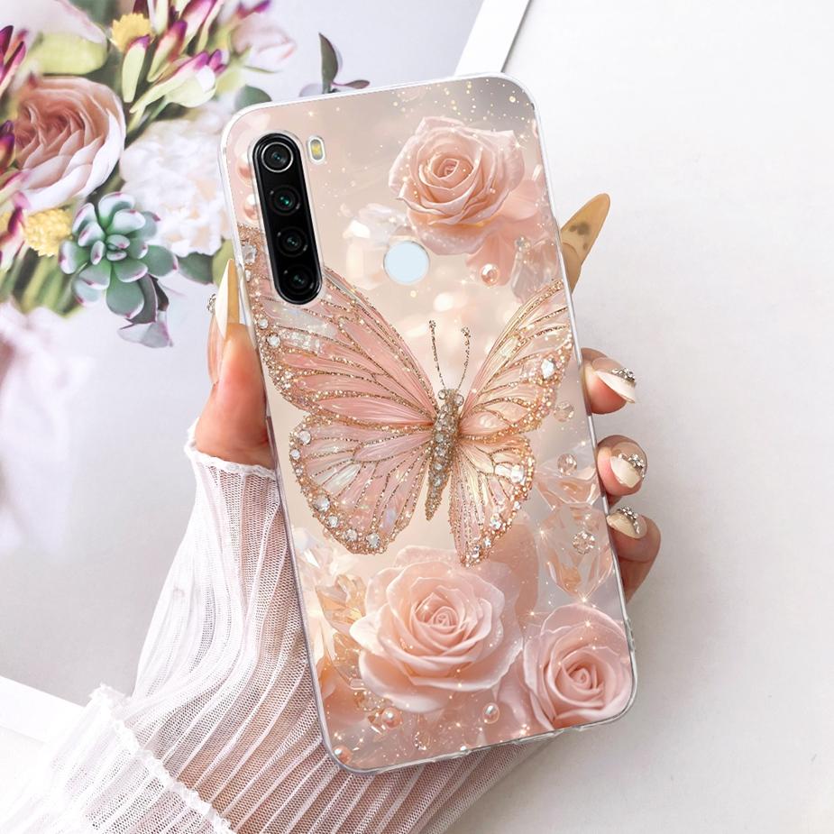 Для Xiaomi Redmi Note 8 Note8 T Чехол Новый Роскошный Расписной Чехол Мягкий Тонкий Чехол для Телефона Для Xiaomi Redmi Note 8 Pro Note8 2021 Fundas