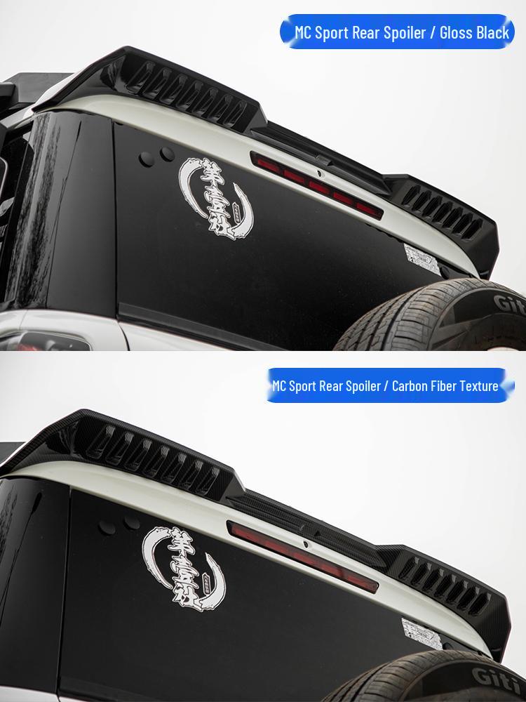 Magic Core City Hunter Edition BJ40E/C: Заднее антикрыло и спойлер-«утиный хвост» для Range Extender