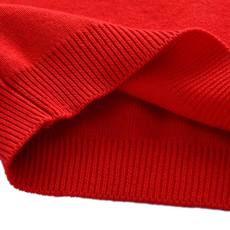 Однотонный свитер с v-образным вырезом для мальчиков и девочек, детский топ