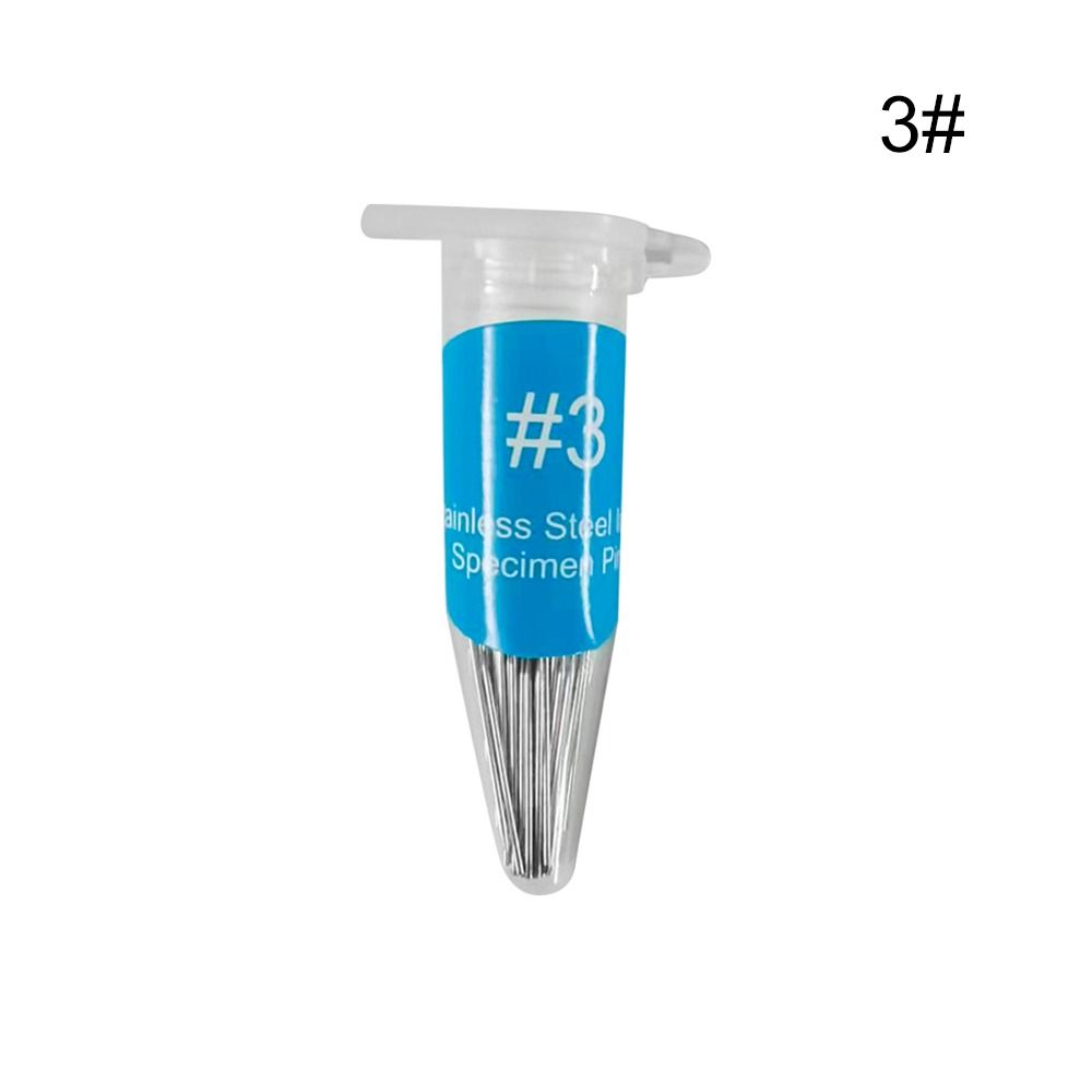 100 шт. высокопрочных лабораторных принадлежностей для энтомологии, штифтов для образцов, приспособлений для вскрытия насекомых, игл, штифтов