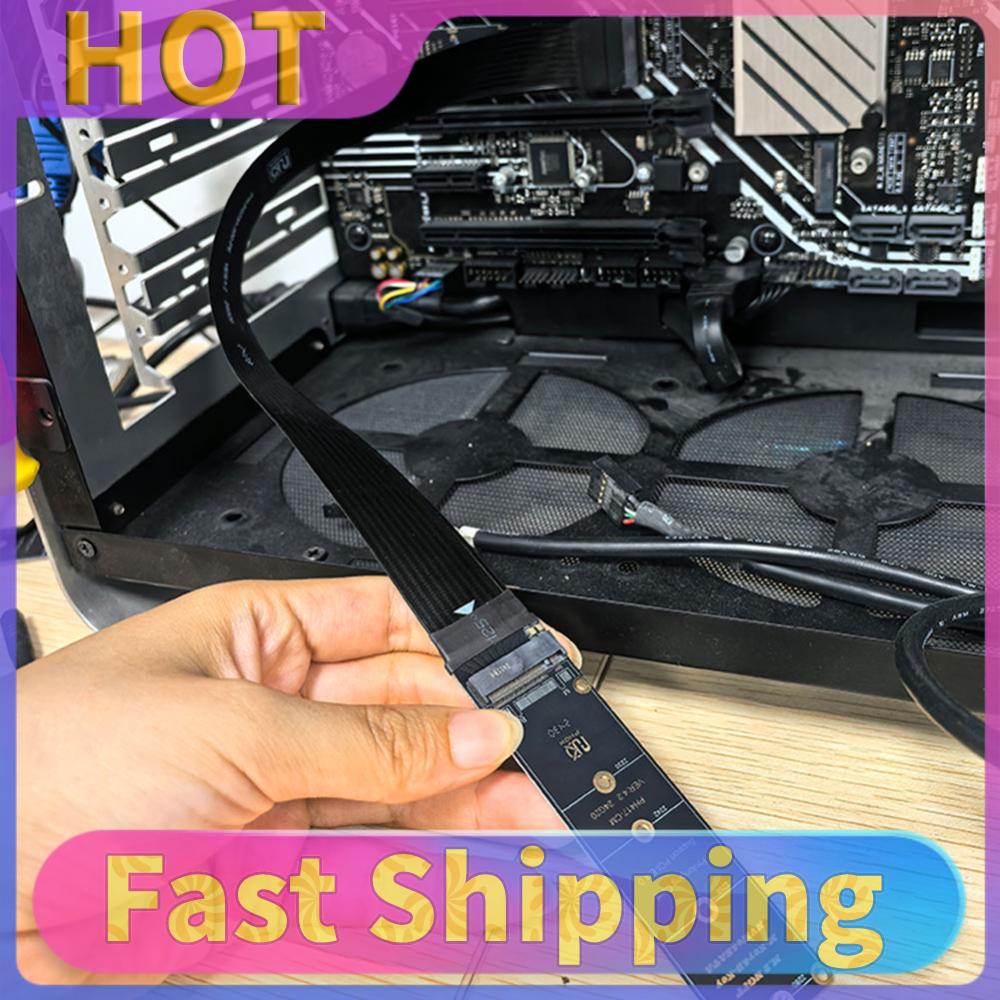 Кабель-удлинитель M.2 NVME NGFF M-Key SSD Поддержка PCle4.0 NGFF M-Key PCIe4.0 Карта-удлинитель SSD для M.2 2230 2242 2260 2280 SSD