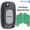 Отличный 433ASK/FSK ID46 PCF7961 Автомобильный Пульт ДУ Для Renault Clio III Master Kangoo Modus Twingo Megane Fluence SM3 Mercedes Smart