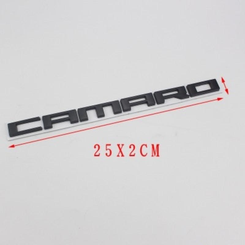 1X новая хромированная черная наклейка 3D металлическая наклейка CAMARO на заднюю часть автомобиля багажник с надписью буквенный значок эмблема наклейка авто логотип