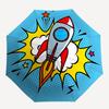 1pc Rocket Launch Automatic Opening/Closing Umbrella with Operation & Windproof Canopy - Folding Design, Holiday Gift yy260225156