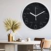 8-дюймовые цифры, легко читаемые настенные часы, классические, элегантные, современные, бесшумные кварцевые часы для гостиной, спальни, офиса