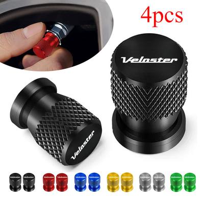 4pcs Car Wheel Tire Valve Caps Tyre Stem Covers Airdust Waterproof For Hyundai Veloster Accessories Valve Stems 1
