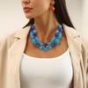 1 Set Lightweight Lady Necklace Elegant Stylish Layered Women Earrings