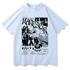 Italian Rock Band Unisexeskin T Shirt Music Album Print T Shirt Unisex Women Retro Hip Hop Oversized Tshirts Harajuku Cool Streetwear