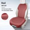 Four Season Universal Car Seat Cushion Leather Protector Mat Breathable High Rebound Sponge Seat Cover Interior Accessories