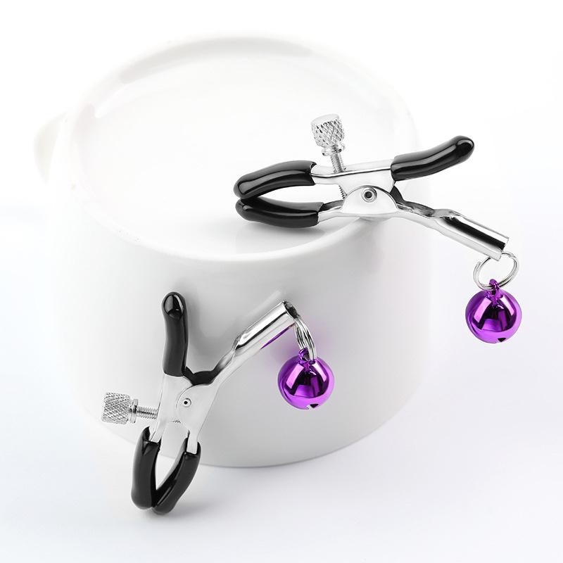 Colorful Metal Nipple Clamps 1/2Pcs Female Sex Toys for Women Couples Bondage Breast Clips Adjustable Sensual Accessories