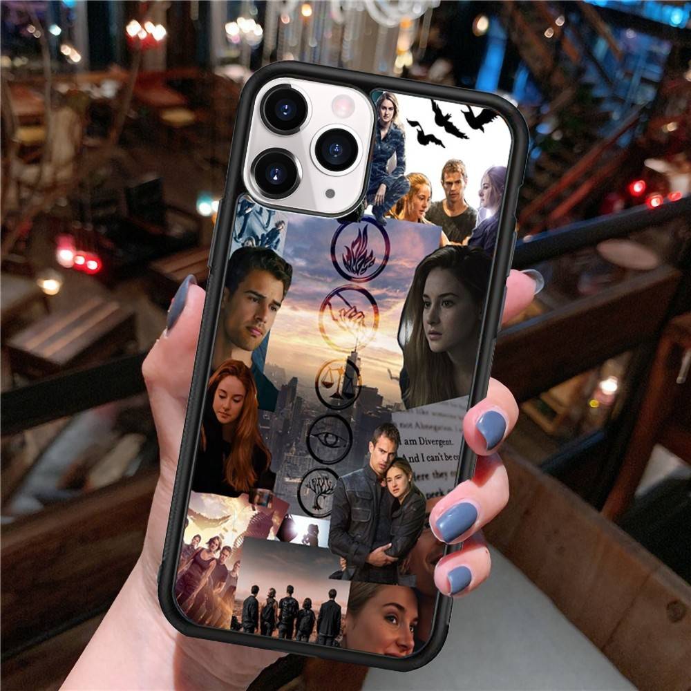 Чехол для телефона Фильм D-Divergent Силикон PC+TPU Для Для IPhone 11 12 13 14 15 16 Plus Pro Max Чехол