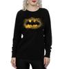 DC Comics Womens/Ladies Batman Spray Logo Sweatshirt