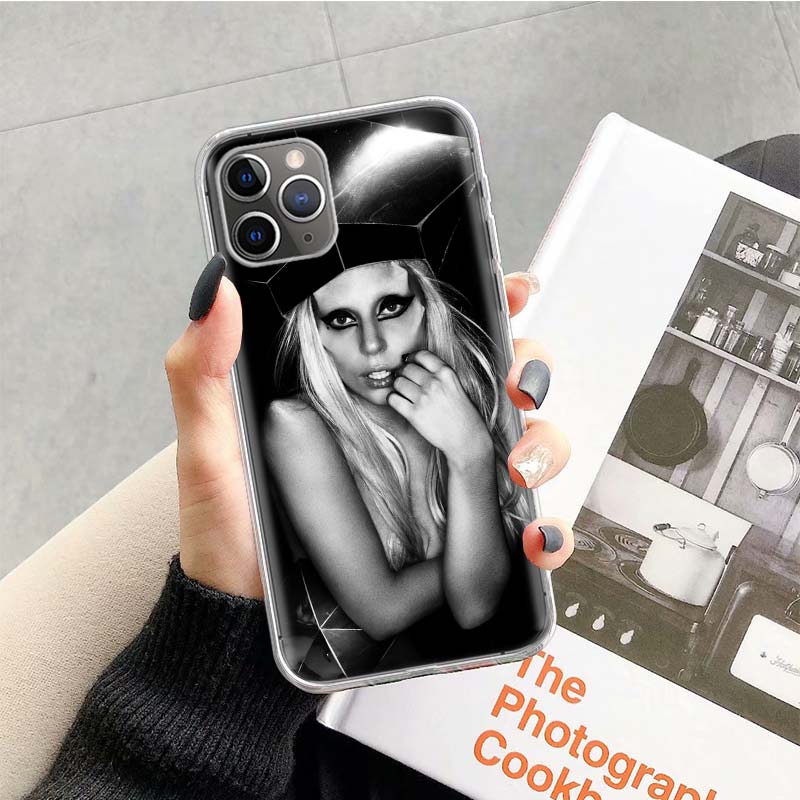 lady gaga singer Phone Case For Apple iPhone 17 Air 16 15 Plus 14 + 13 Mini 12 11 Pro Max 7 8 SE 16Max Soft Shell Cover Coque 17