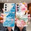 Чехол 'Звездное Море Дельфин Приключение' Для Samsung S26 S25 S24 Ultra S23 S22 S21 FE A15 A16 A17 A35 A36 A37 A54 A55 A56 A57 5G Кожаная Текстура Обложка