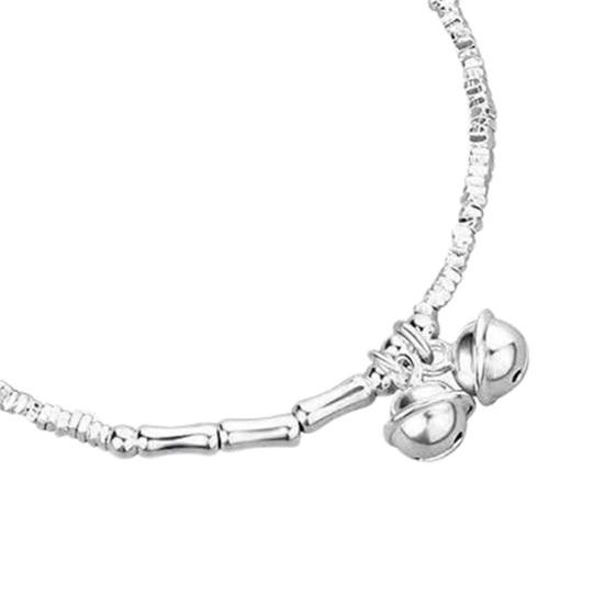 Женский браслет на щиколотку с подвеской в виде колокольчика, пляжный браслет на щиколотку, регулируемая удлинительная цепочка, тонкая работа