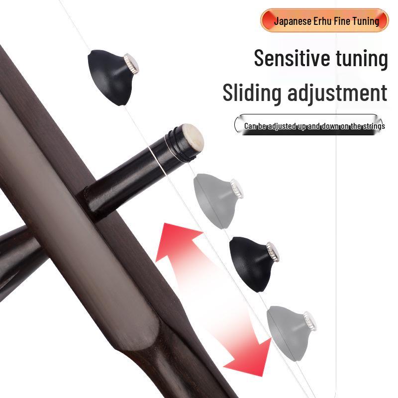 Japanese-Style Erhu Tuning Knob: Micro-Tuning Accessory for String Protection