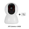 FUERS 2 in 1 WiFi Alarm System IP Camera DIY Wireless Smart Home Security System APP Alert Door Window Sensor Motion Detector